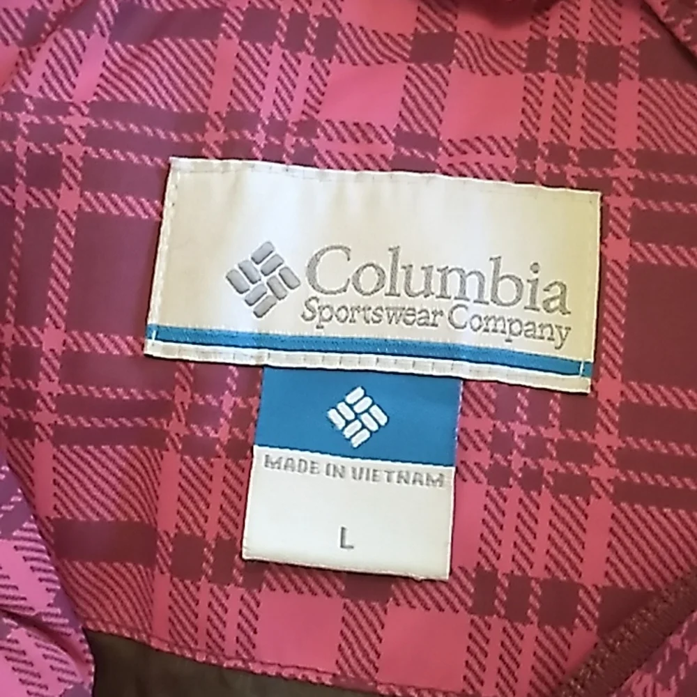 Women's Pink Columbia Jacket, Size L - Picture 3 of 6